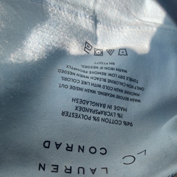 LC Lauren Conrad super high rise cut off distressed denim short 4 - Picture 10 of 17